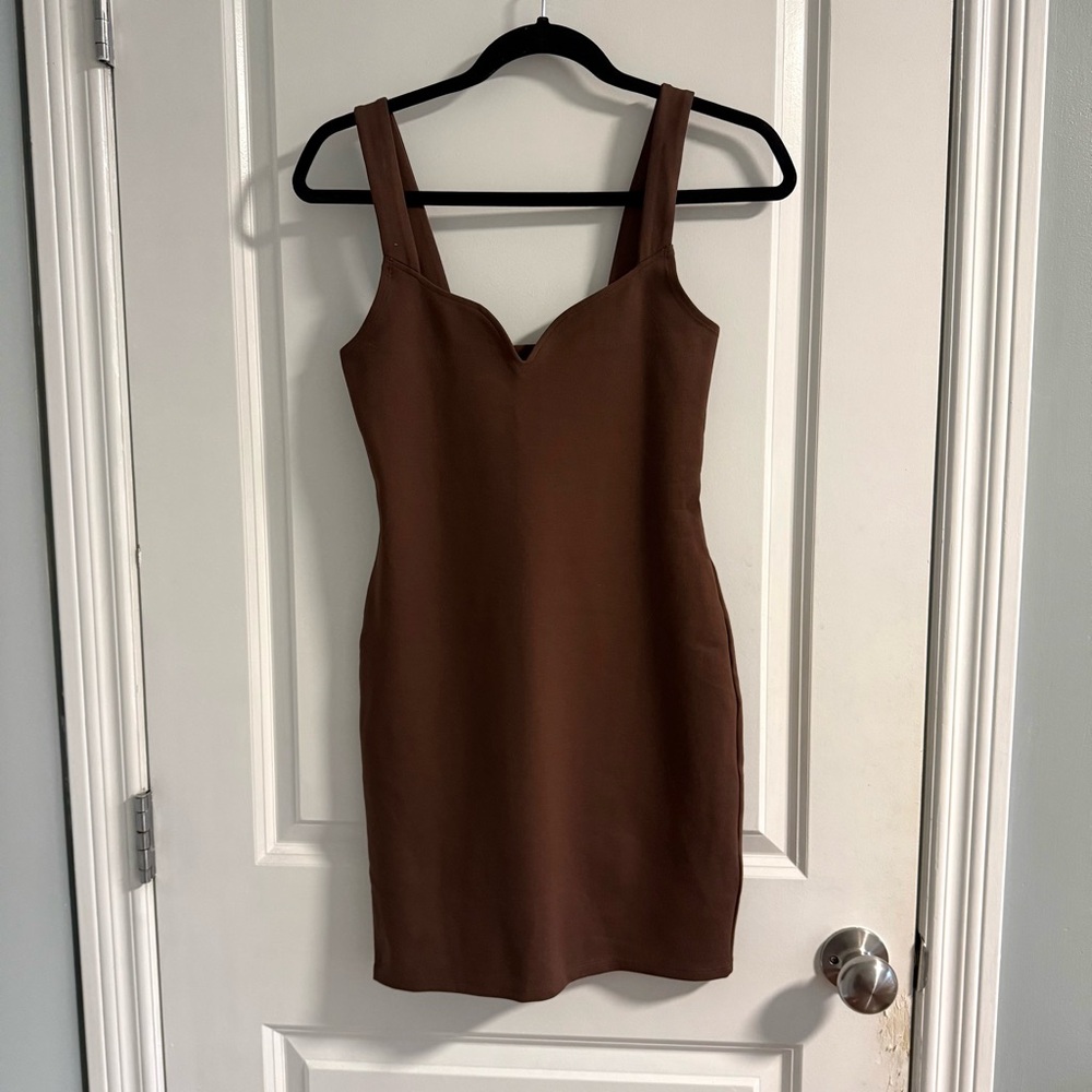 Abercrombie + Fitch Brown Dress